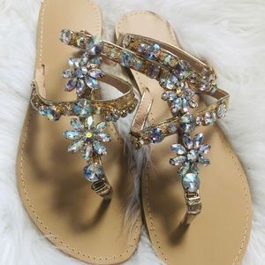 Luxury Rhinestone Sandals